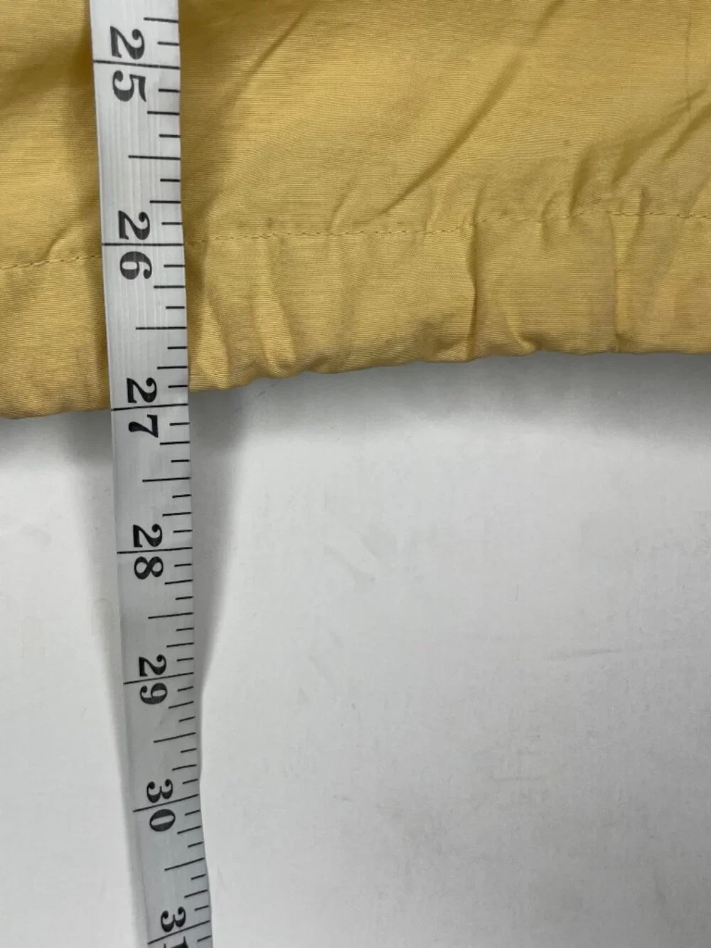 Appleseed's Pastel Yellow Gorpcore Hooded Windbreaker Jacket Mesh Lined Large